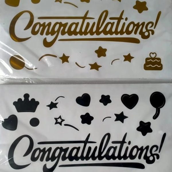Congratulations Stickers
